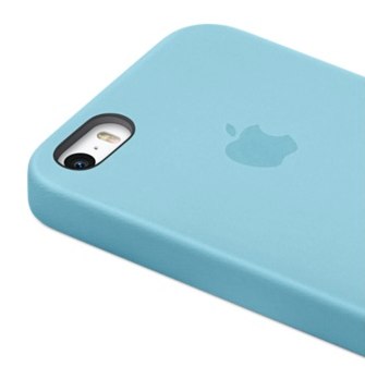 iPhone 5s Case ブルー Back