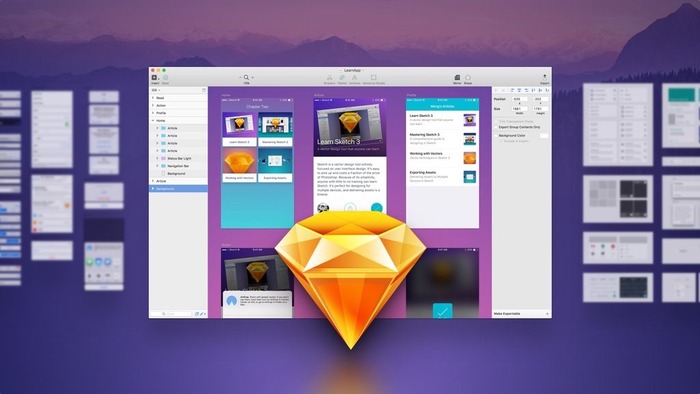 Design+Code、iOS 9のデザインガイドブック「Design+Code」のSketch 3レッスンページ「Mastering Sketch 3」を無償で公開。