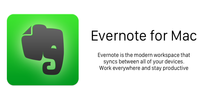 Evernote for Mac v6.1がリリース。Yosemiteスタイルのサイドバーを廃止し、より見やすい暗い色のサイドバーを採用。