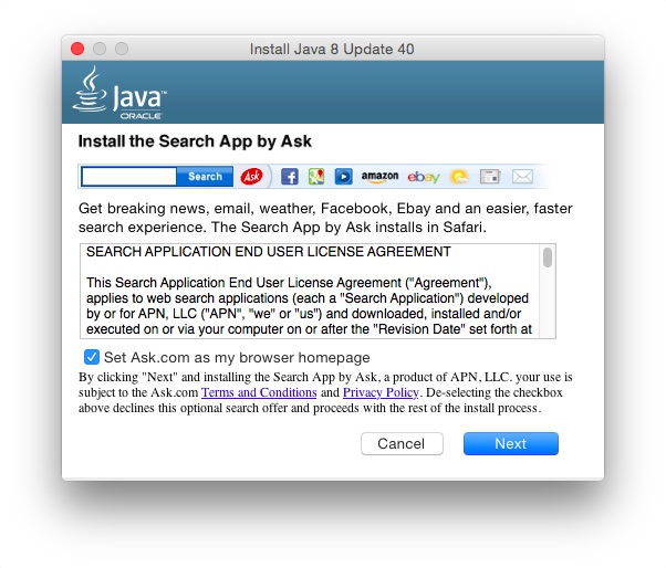 Java8-Update40-with-ASK-Adware