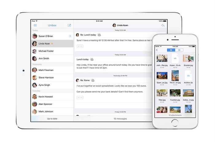 Mac用のメールクライアントとして人気の「Unibox」がiOS版アプリをリリース。