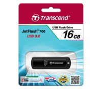 【Amazon.co.jp限定】Transcend SuperSpeed USB 3.0&amp;Hi-Speed USB 2.0 USBメモリ 700シリーズ 16GB (無期限保証) TS16GJF700E (FFP)