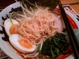 竹本こってり醤油中太麺