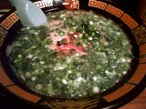 一蘭 -アトレ上野山下口店-ラーメン+塩茹でたまご+追加青ねぎ