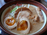 三極らぁめん-醤油らぁめん+味玉
