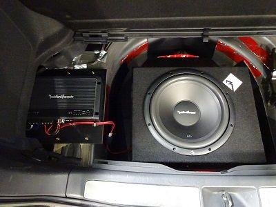 アベンシス ロックフォードウーファー・アンプ取付 : AQUA日記