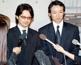 緒形幹太・直人兄弟の会見