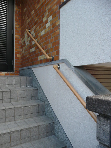 屋外階段手すり