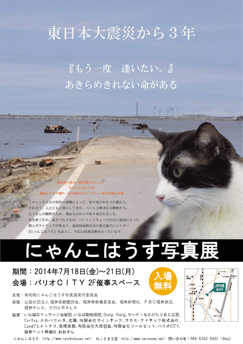 にゃんこはうす写真展
