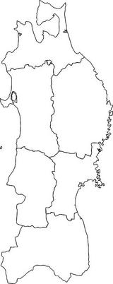 Social Studies 道県別地図と特徴 ７ 北海道東北 福島 山形 宮城 秋田 岩手 青森 北海道 働きアリ The 2nd