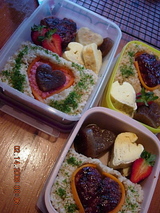 バレンタイン弁当