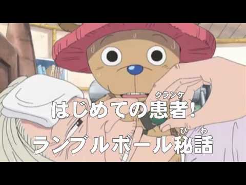 Onepiece ワンピース 第131話 あらすじ はじめての患者 ランブルボール秘話 23分 映画視聴記録