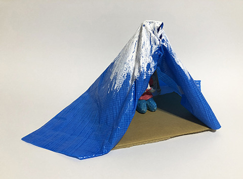 山本雄教 青いテントと五つの輪