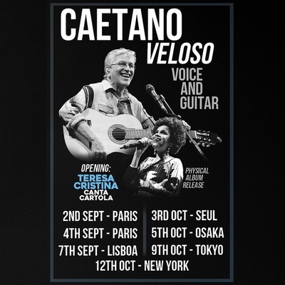 10月来日！カエターノ・ヴェローゾ【Montreux Jazz Festival Japan