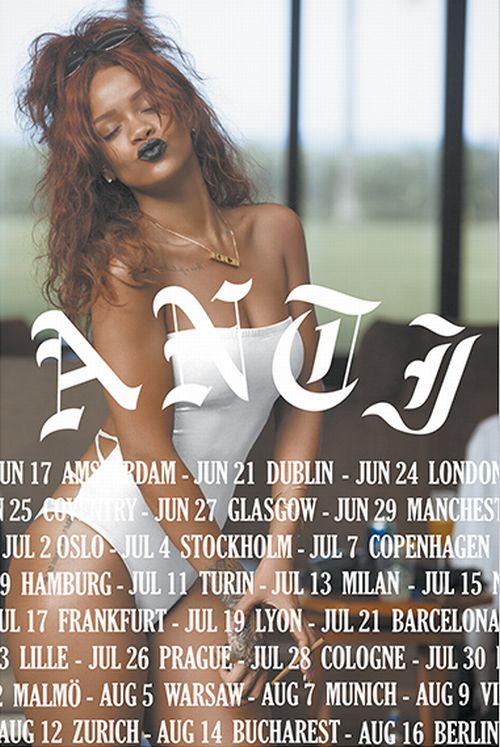Rihanna Nude for Anti World Tour Merchandise (5)