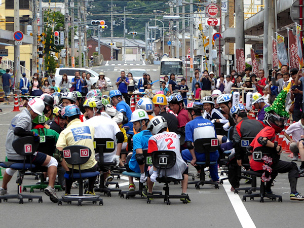 徳島県鳴門市 商店街 大道銀天街 いす-1GP 2015