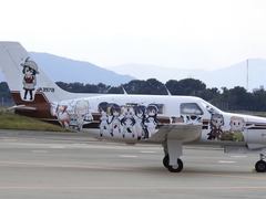 徳島県 徳島阿波おどり空港 けものフレンズ けもフレ痛飛行機 2017