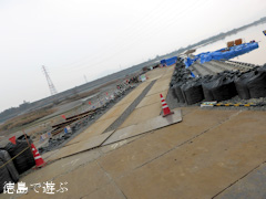 吉野川第十堰 内部構造 見学