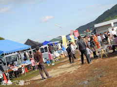 徳島県勝浦郡勝浦町 かつうら元気市 軽トラ市7 2015