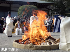 大麻比古神社 神火大祭 2012
