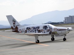 徳島県 徳島阿波おどり空港 けものフレンズ けもフレ痛飛行機 2017