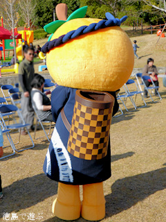 徳島県板野郡 上板町観光イメージキャラクター かきじぃ