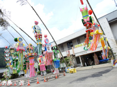 徳島県名西郡神山町 下分公民館 第16回 下分七夕飾り 2016