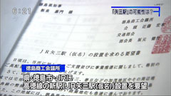 徳島商工会議所 JR矢三駅 要望