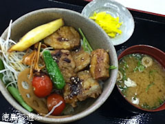 上板SA 上り線 徳島ポークやわらか煮丼