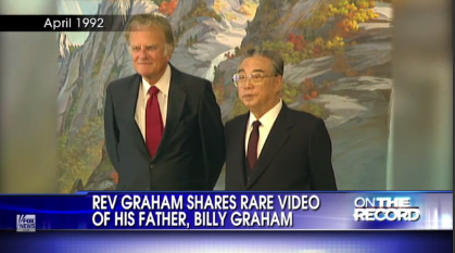 billy graham北朝鮮