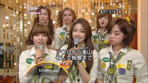 BSフジmusicbankT-ara