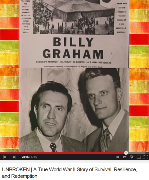 billy grahamルイスザンペリーニ会う