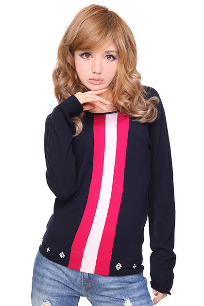 武藤静香 Rady レディ 通販 トリコロール ニットトップス