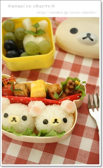 asamiのお弁当。簡単かわいいキャラ弁の作り方
