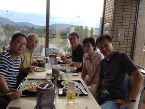 新十津川でランチタイム