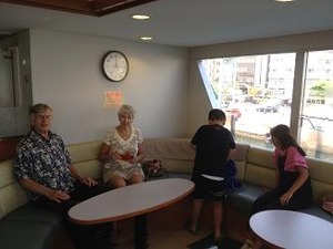 僅か10分の船旅