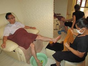 ラオスで満足出来なかったフットマッサージ