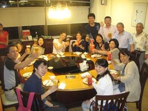 みんなで乾杯