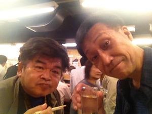 教授と乾杯