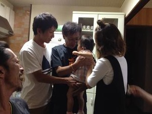 酔う前にオレにも抱かせてくれ