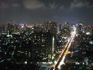 バンコクの夜景