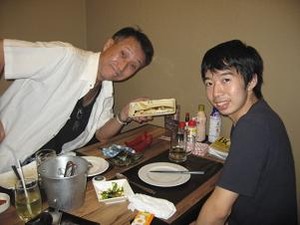 今年3回目の乾杯