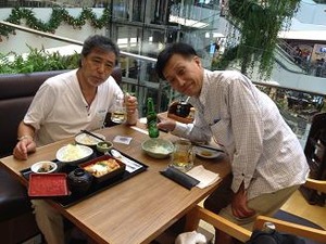 まい泉でランチ