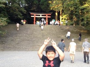 Zくんに急かされて