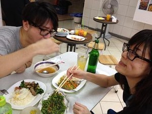 すごい食べっぷりです