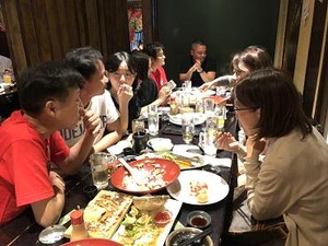 宴もたけなわで