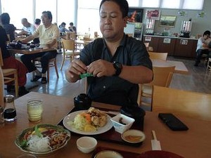 たるみずでランチ