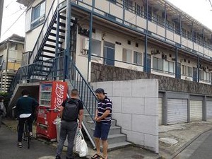 Aが引っ越した中目黒のアパート