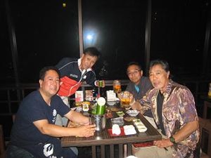 晩餐は寅次郎で