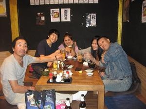 最後は深夜食堂で